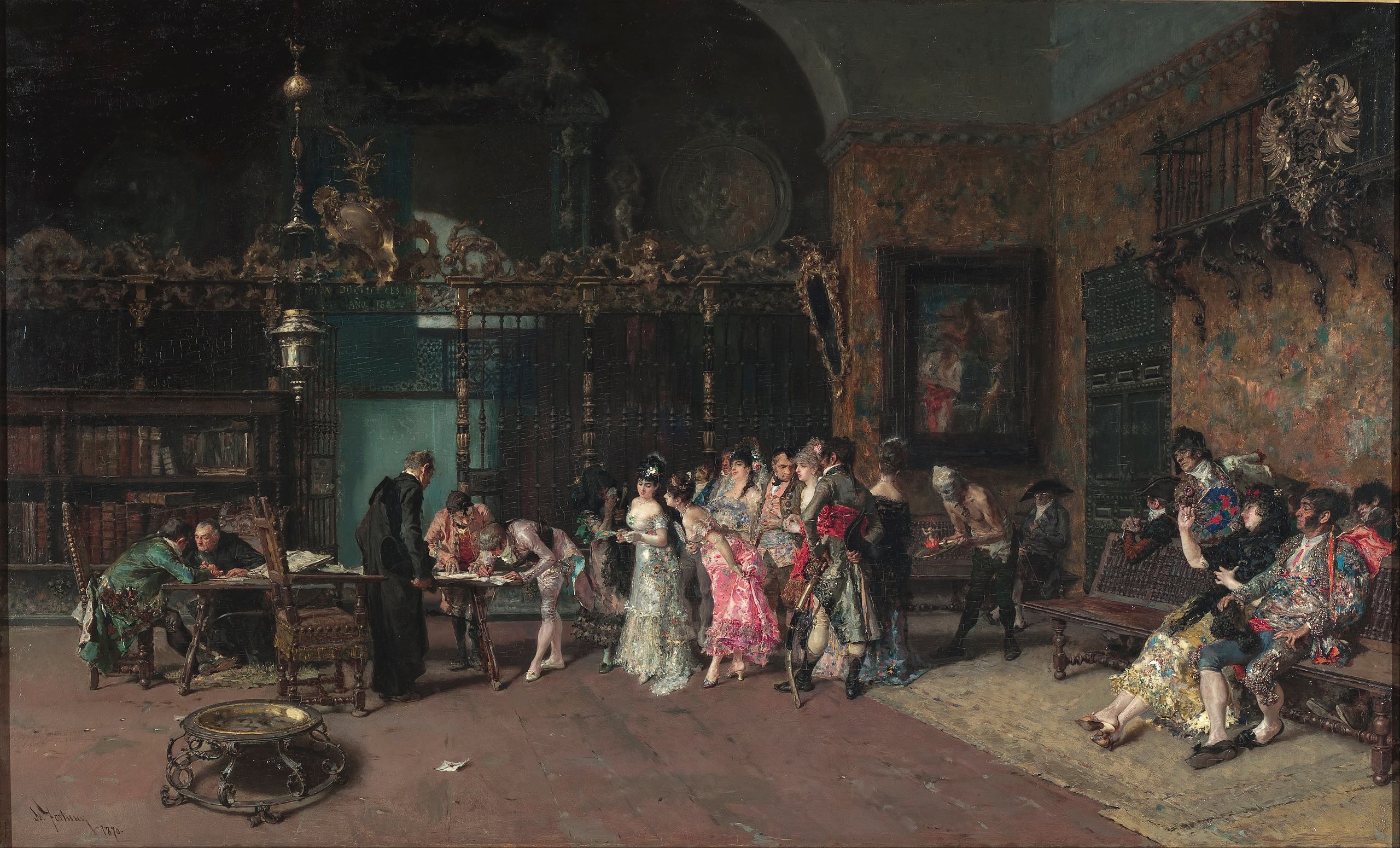 The Spanish Wedding, by Marià Fortuny, c. 1870